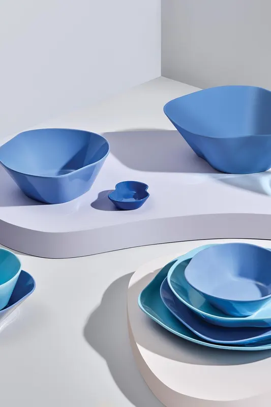 Set boluri, Turcoaz, 18x10x18 cm - Turcoaz