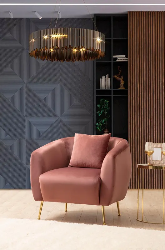 Fotoliu Eses Wing Chair, 70 x 82 x 82 cm - Roz