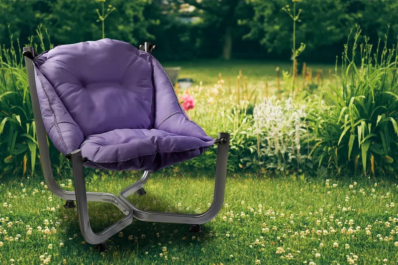 Scaun exterior, Violet, 77x27x87 cm - Mov