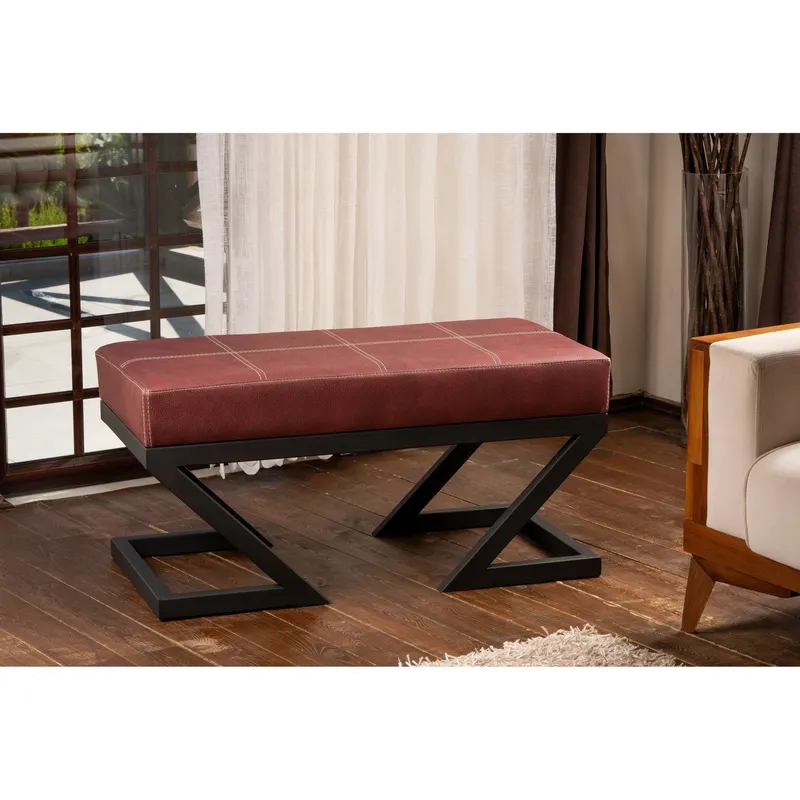 Taburet Ago Lux Hol, 92 x 46 x 44 cm - Rosu