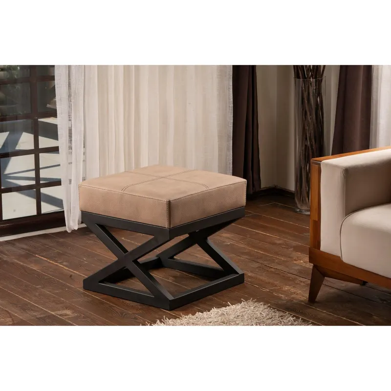 Taburet Ago Single Hol, 46 x 44 x 46 cm - Bej