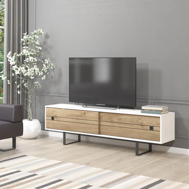 Comoda TV Pernet, Nuc, 180x52x35 cm - Nuc