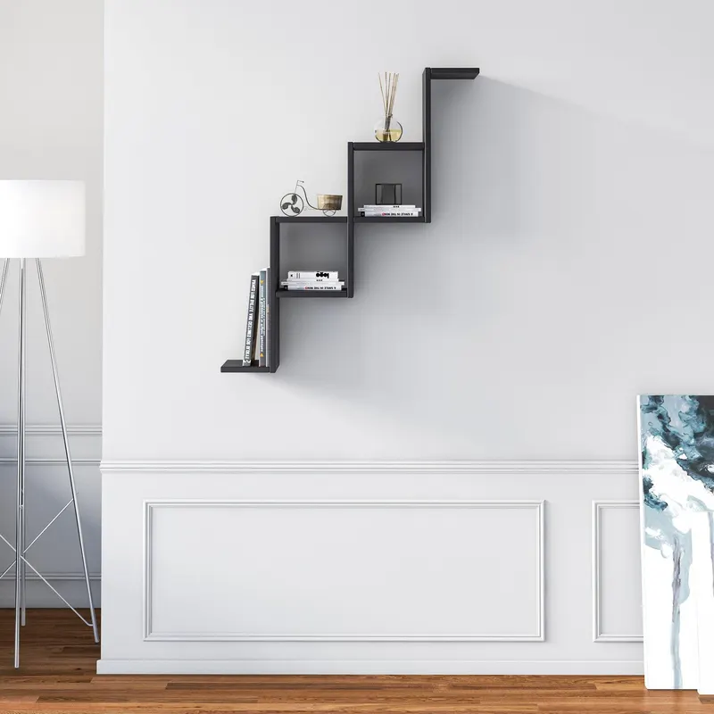 Raft de perete Carotti, 80x95x22 cm - Alb
