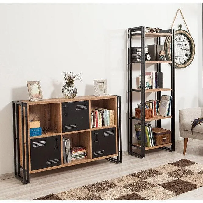 Set Mobila Sufragerie Takim 7, Stejar, 2 piese - Stejar