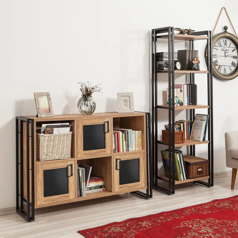 Set Mobila Sufragerie Takim 20, Stejar, 2 piese - Stejar