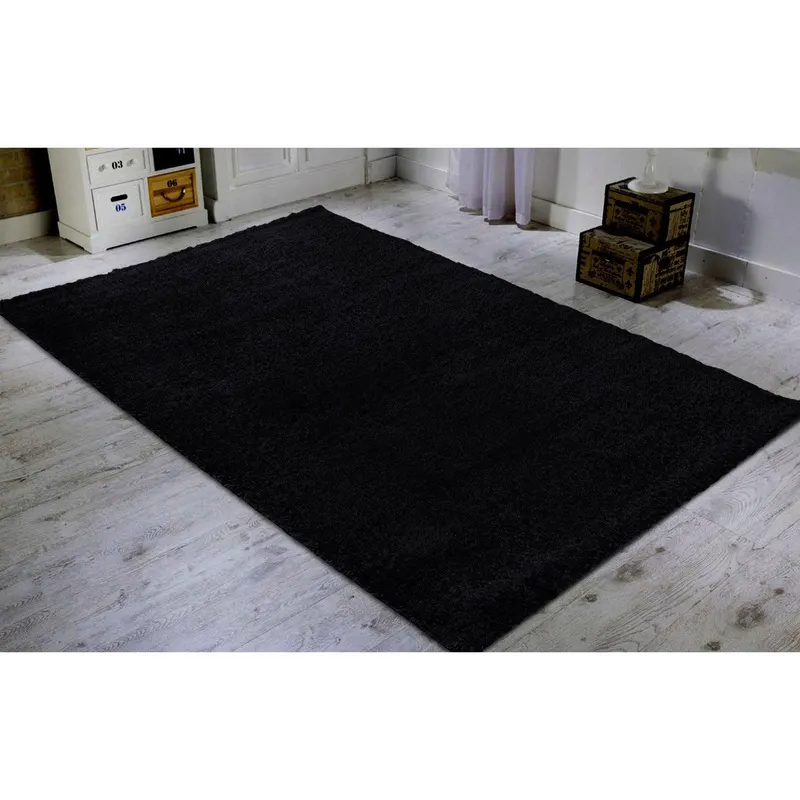 Covor de living / dormitor Infinit, Negru - Negru