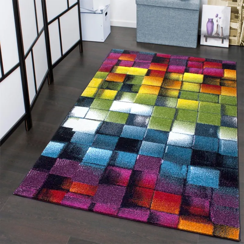 Covor de living / dormitor Rainbow, Multicolor - arsiv9 / Multicolor