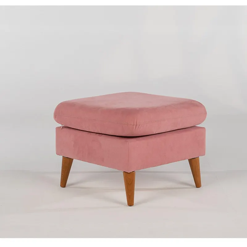 Taburet Eftal Puf Elegant, 63 x 48 x 63 cm - Bej
