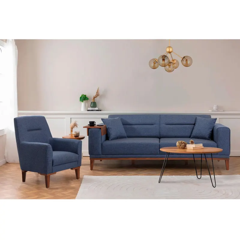 Set de Canapea Ilkay, 82x94x223 cm - Multicolor