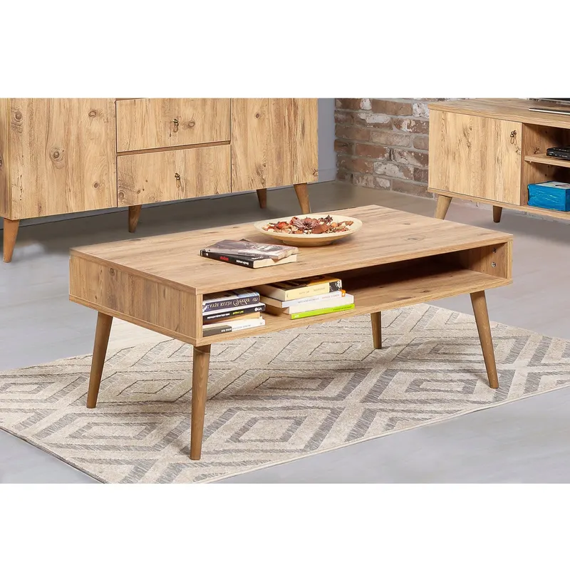 Masuta de cafea Viva - Coffee Table 1, Stejar, 45x60x110 cm - Stejar