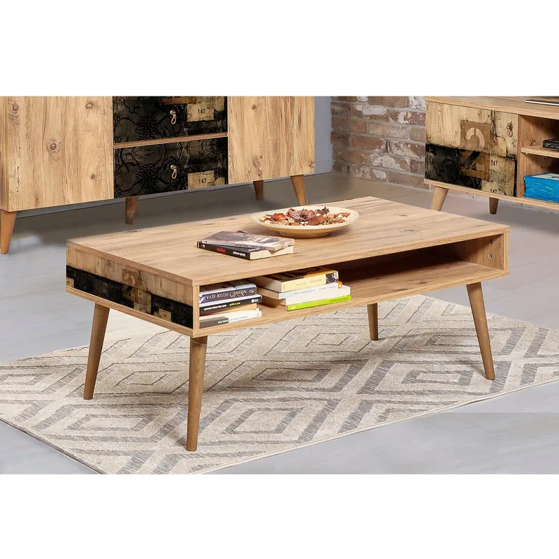 Masuta de cafea Viva - Coffee Table 3, Stejar, 45x60x110 cm - Stejar