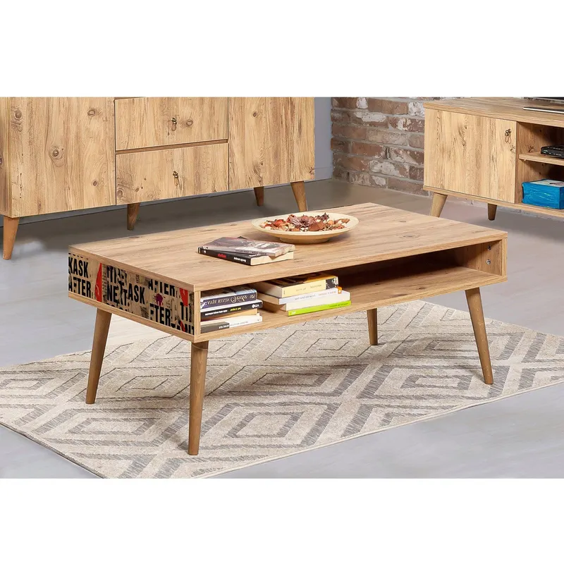 Masuta de cafea Viva - Coffee Table 5, Stejar, 45x60x110 cm - Stejar