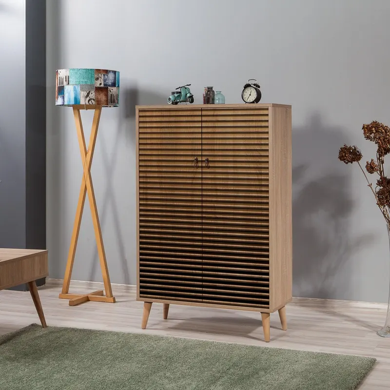 DULAP MULTIFUNCTIONAL Multibox -Multi Purpose Cabinet 6, Stejar Sonoma, 127x36x80 cm - Stejar