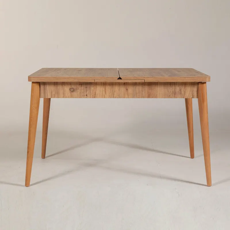 Masa Bucatarie Vina, 130 x 77 x 80 cm - Lemn Natural