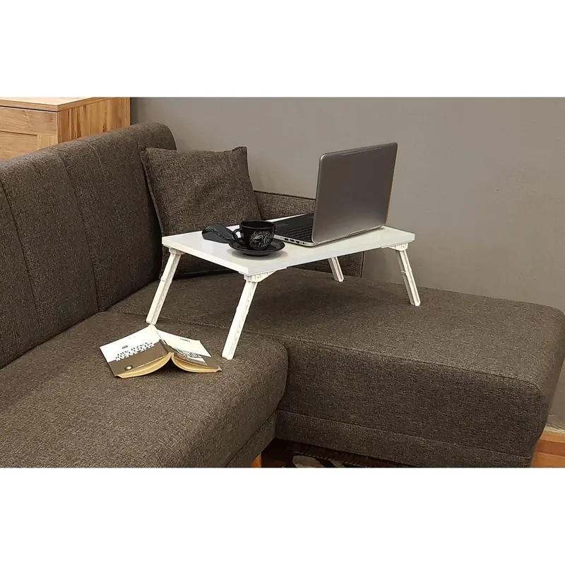 Birou pliabil Gusto, 60x25x35 cm - Alb