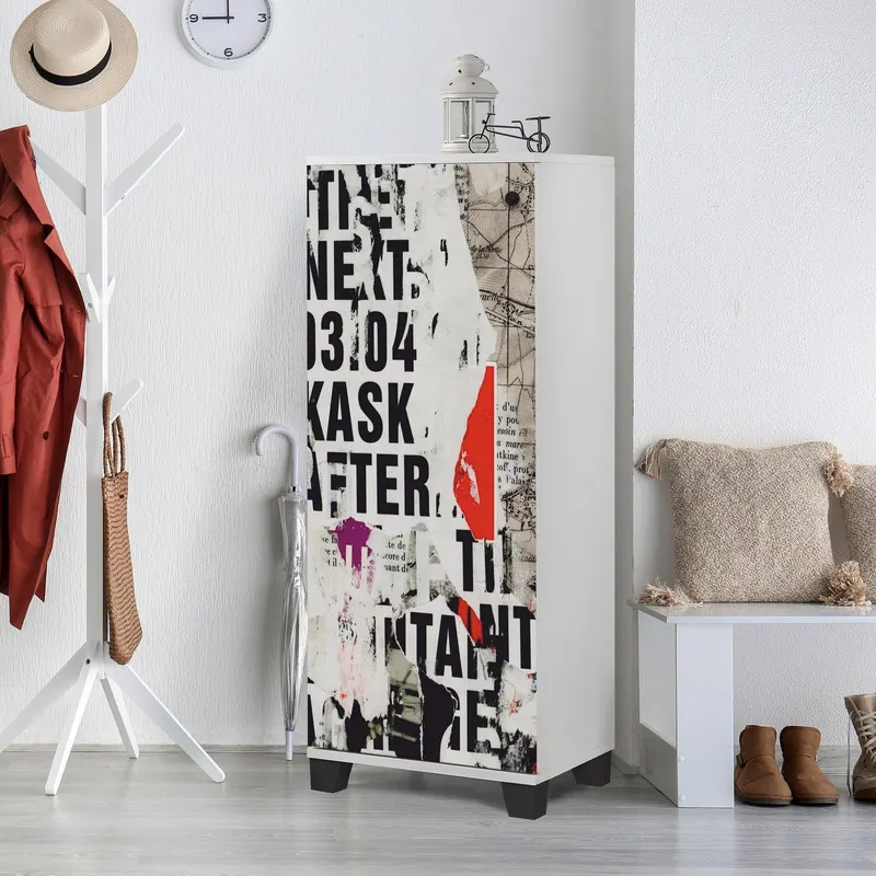Pantofar Filinta Kapak 2, Alb, 127x38x50 cm - Alb