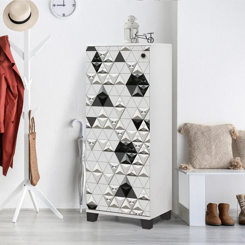 Pantofar Filinta Kapak 5, Alb, 127x38x50 cm - Alb