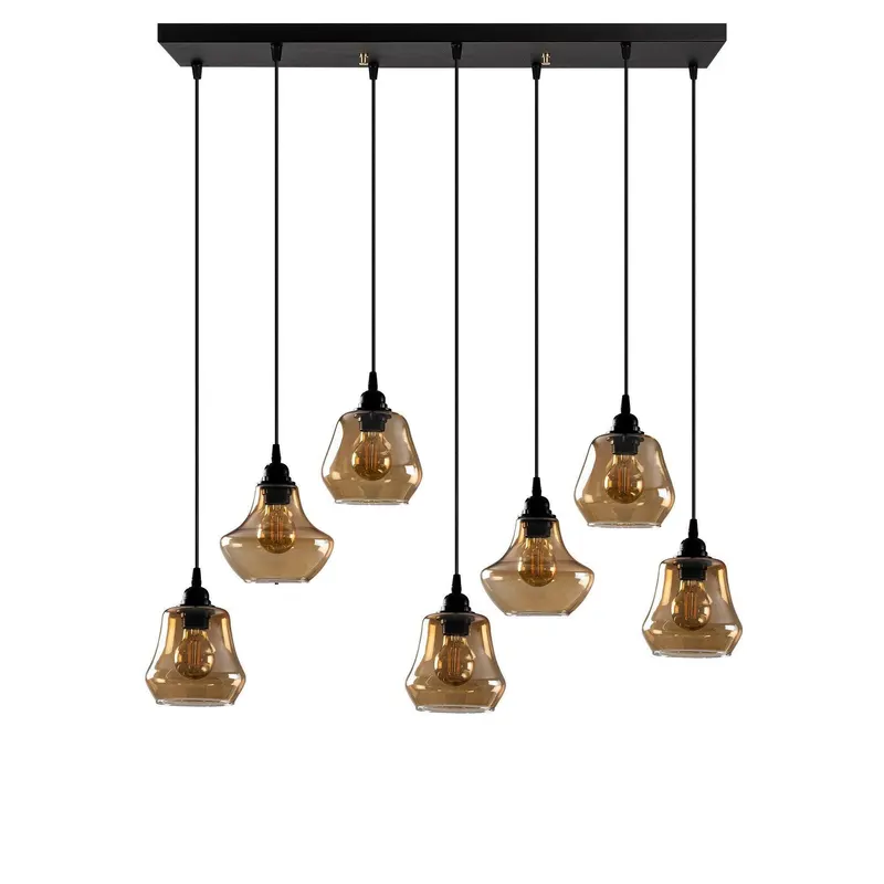 Lustra Lampster, Auriu/Negru - Auriu