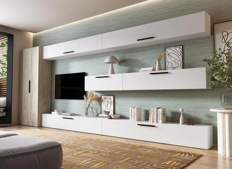 Living Pati 102 - Mobila Sufragerie Alba — imaginea 2