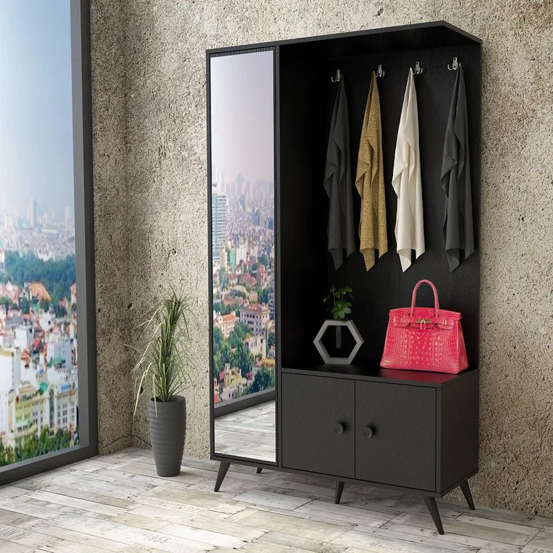 Cuier Fun, 200x192x40 cm - Gri