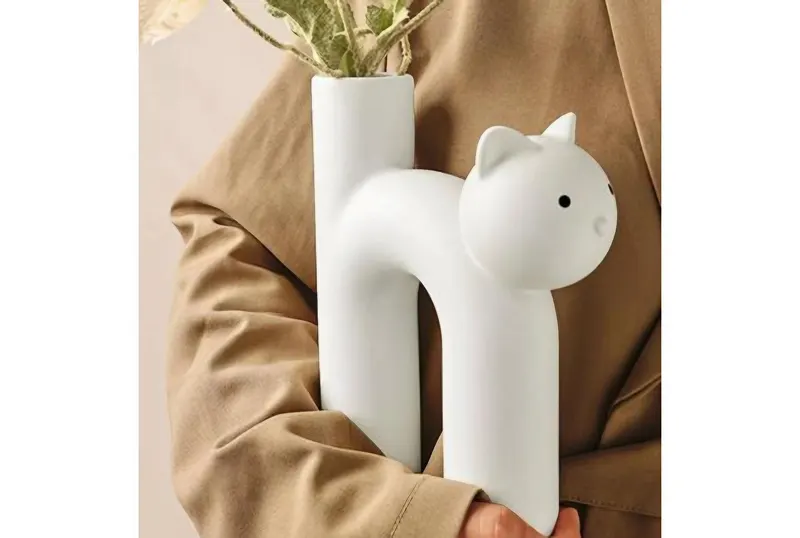 Decorațiune CY0103 22x23 - Alb