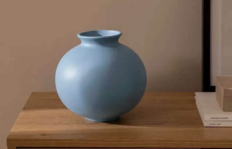 Decorațiune CY0161 18x18 - Albastru