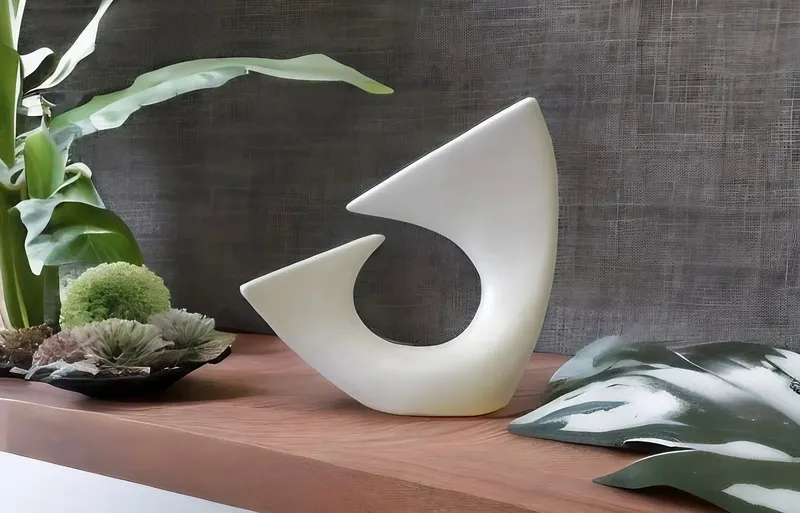 Decorațiune CY0172 28x28 - Alb