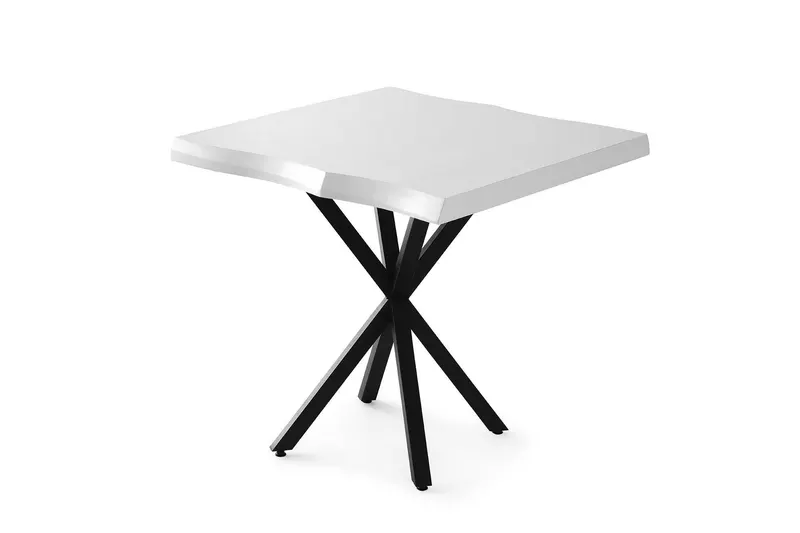 Masa Bucatarie Safir, 80x75x80 cm - Alb