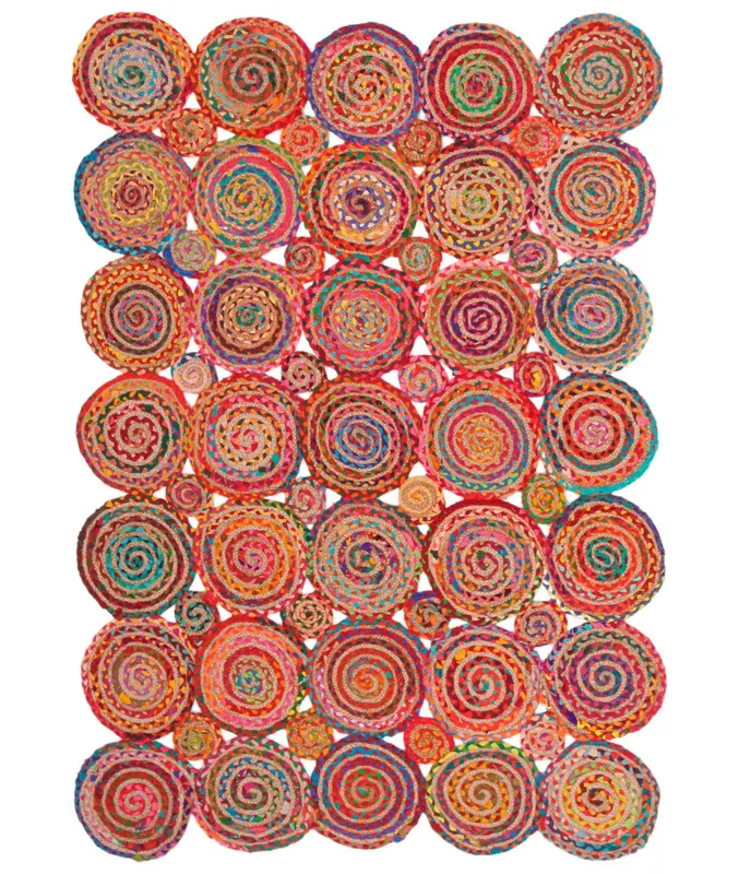 Covor de living / dormitor 00012A, Multicolor - Multicolor