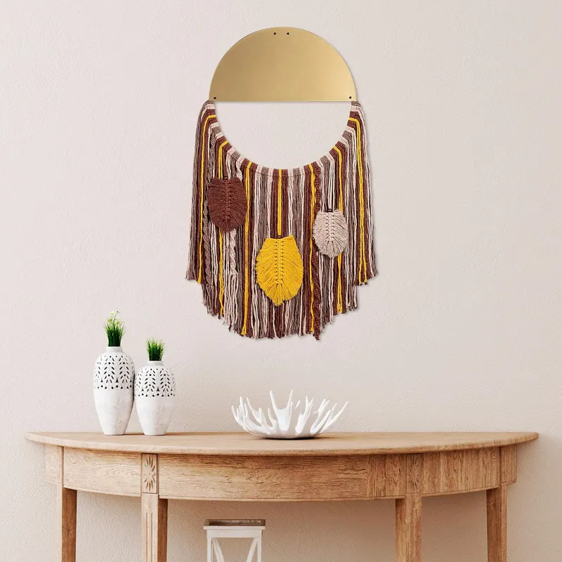 Decoratiune de perete Metal Ovamac, Multicolor, 83x1x44 cm - Multicolor