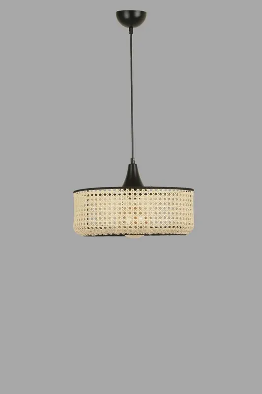 Lustra Ratan Stacket , Bronz- Alb - Alb
