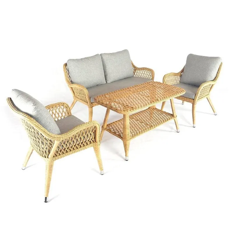 Set De Lounge De Grădină Irıs - 211S, Verde, 166X82X72 Cm - arsiv8
