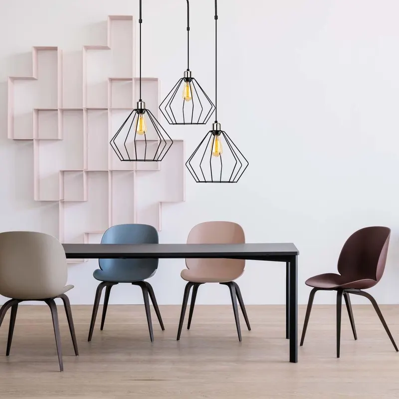 Lustra Maden Chandelier, Negru - Negru