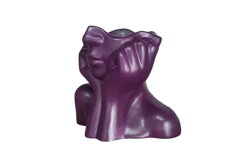 Vaza Iskandinav Layd 19x16 - Damson