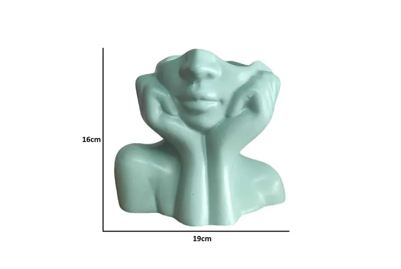 Vaza Iskandinav Layd 19x16 - Mint