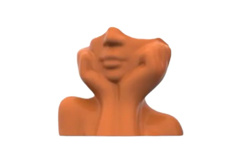 Vaza Iskandinav Layd 19x16 - Orange