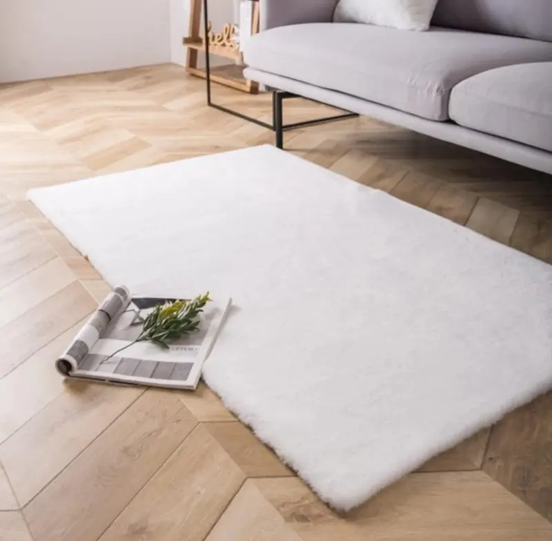 Covor Sally (diverse dimensiuni) - Alb / 75 x 300