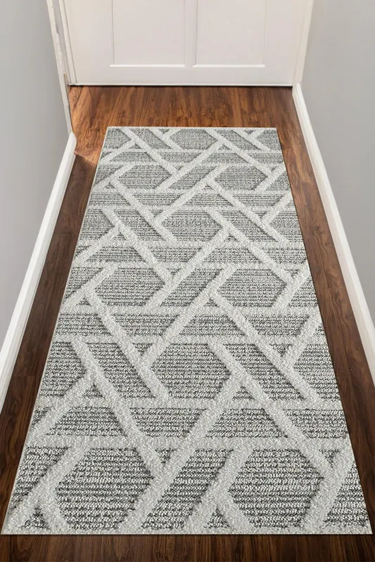 Covor Kitana, Crem (diverse dimensiuni) - 120 x 400 / Crem