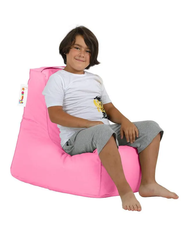 Fotoliu pentru copii, Bean Bag, Ferndale, impermeabil, Garden Bean Bag,  40 x 65 x 25 cm - Roz