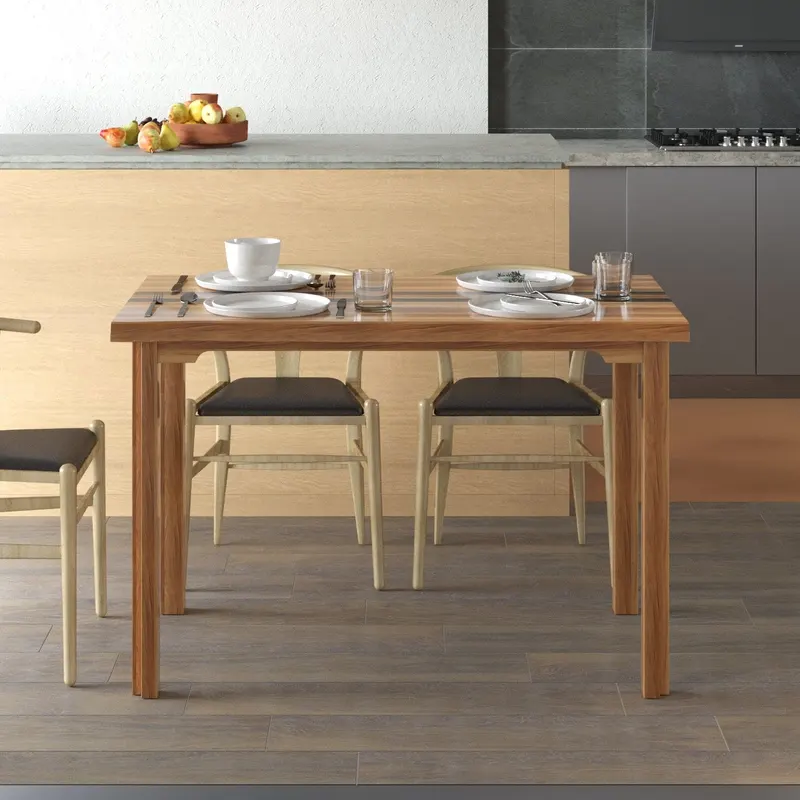 Masă dining Kuoksu Medium, Beech - Natural