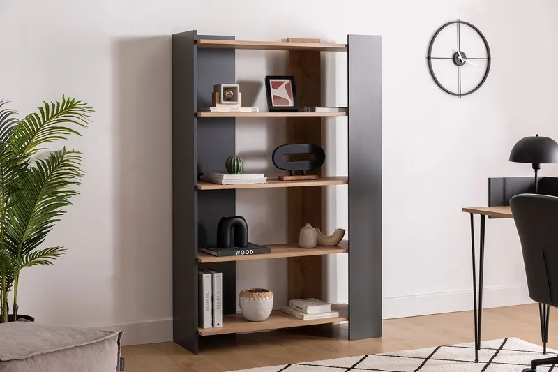 Bibliotecă Viper, Sapphire - Antracit - Albastru - Antracit