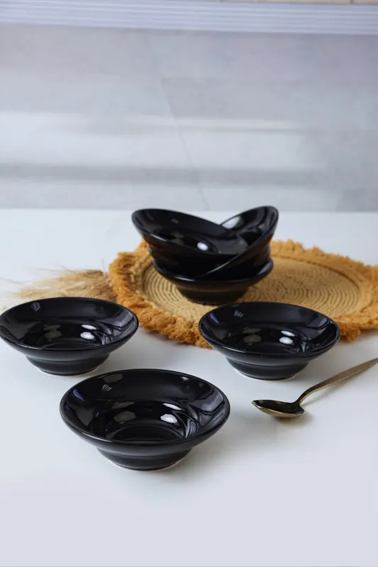 Set de boluri 6 bucăți X00018615, Negru - Negru