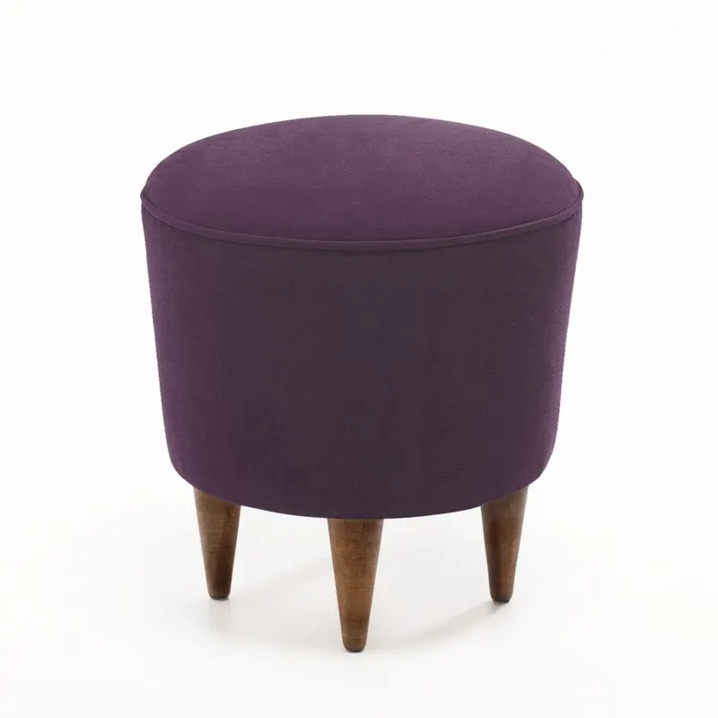 Taburet Norva 213, Lila, 40x40x40 cm - Mov