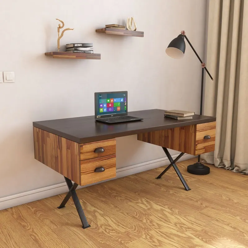 Birou Maliari Large, Maro, 140x75x75 cm - Maro