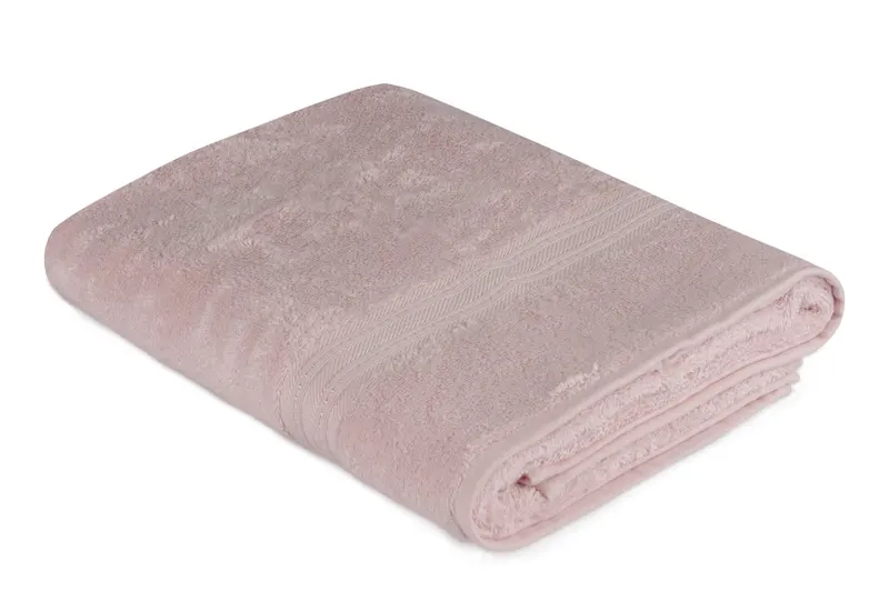 Prosop de baie Lavinya, Light powder, 70x140 cm - Roz