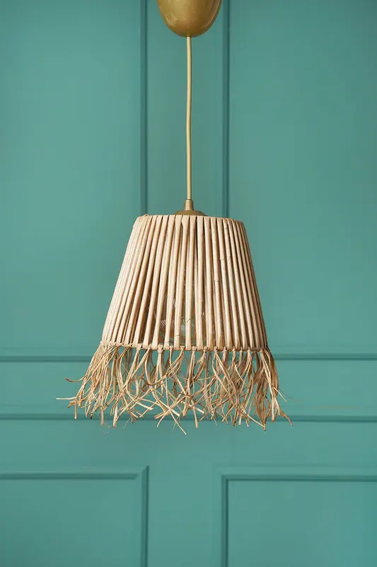 Lustră SP257, Natur, Ø20x75 cm - Natural