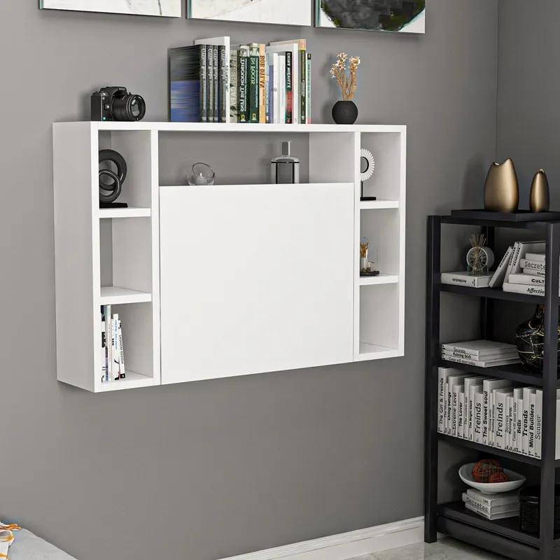 Birou Omega, Alb, 56x46x60 cm - Alb