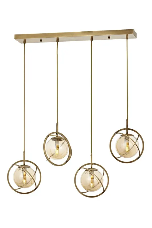 Lustra Hunt Chandelier 1850-4 - Auriu