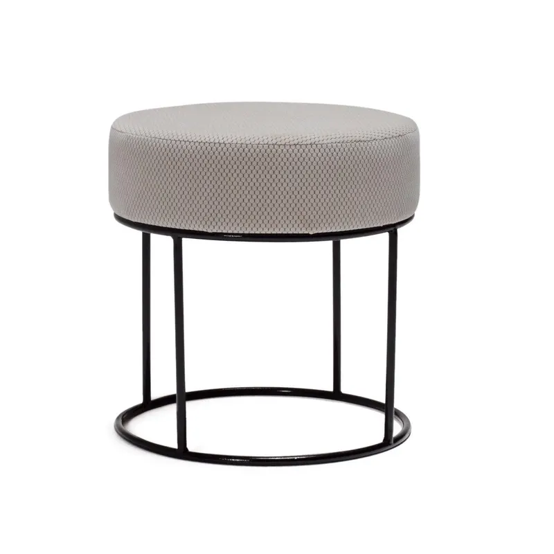 Taburet Torax din Otel (diverse dimensiuni) - Crem