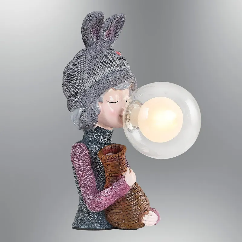 Veioză Krakow  Table Lamp, Rosu - Multicolor